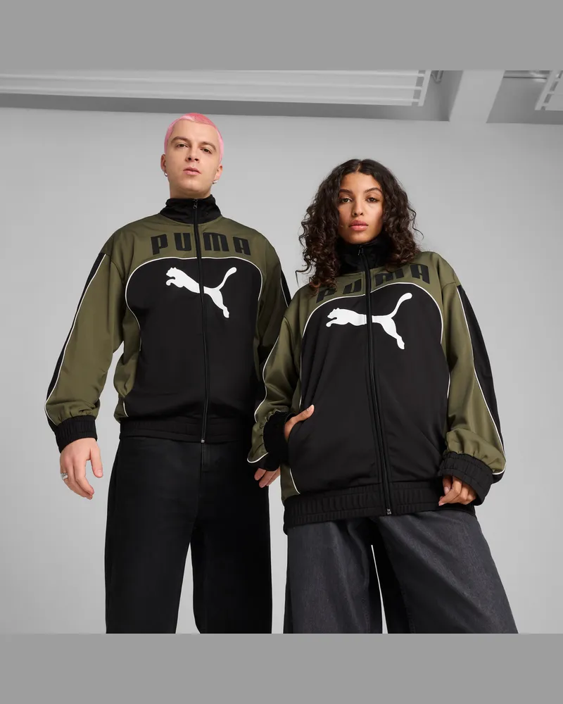 Puma FUTURE..ARCHIVE Jacke Unisex, Kleidung, Schwarz Schwarz