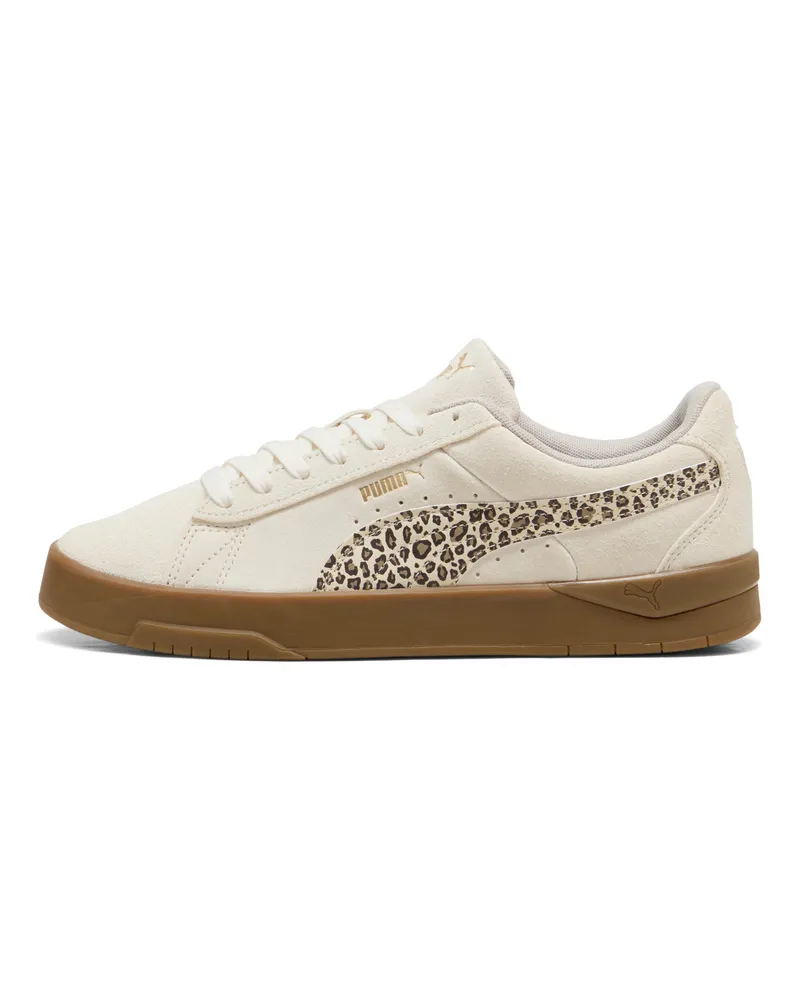 Puma Jada Classic Leopard Sneakers Damen, Schuhe, Weiß Weiß