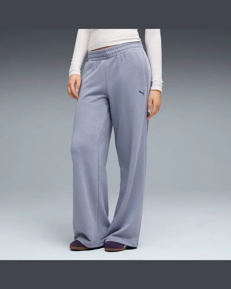 Puma Essentials Hose mit weitem Bein Damen, Kleidung, Grau Grau