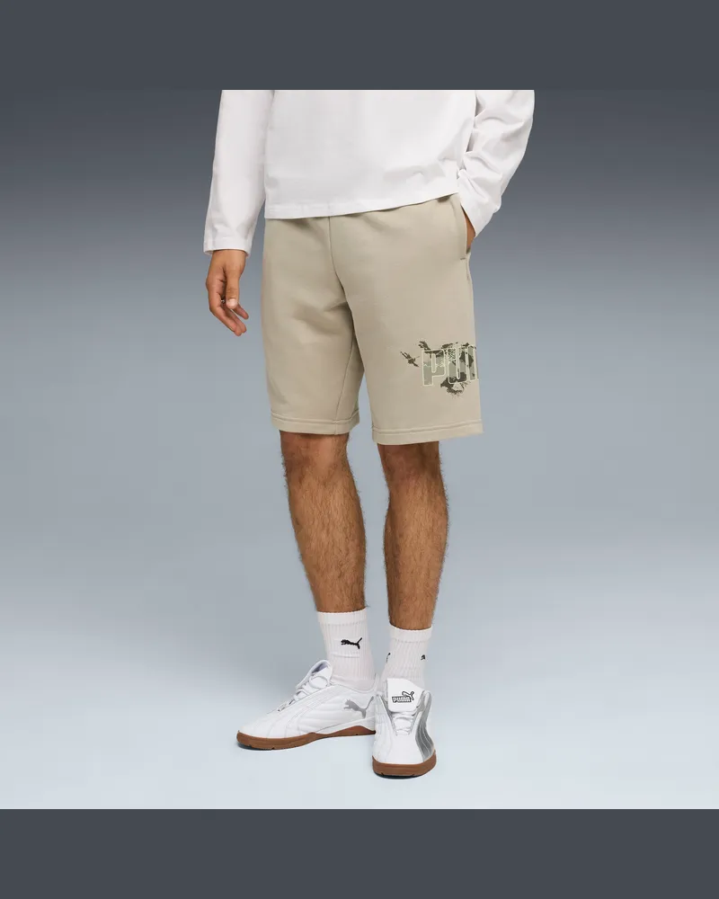 Puma Camo 10'' Shorts Herren, Accessoires Beige