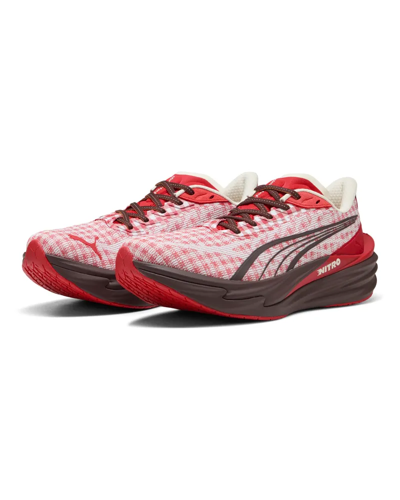 Puma Deviate NITRO™ 4 Check Laufschuhe Herren, Accessoires, Rot Rot