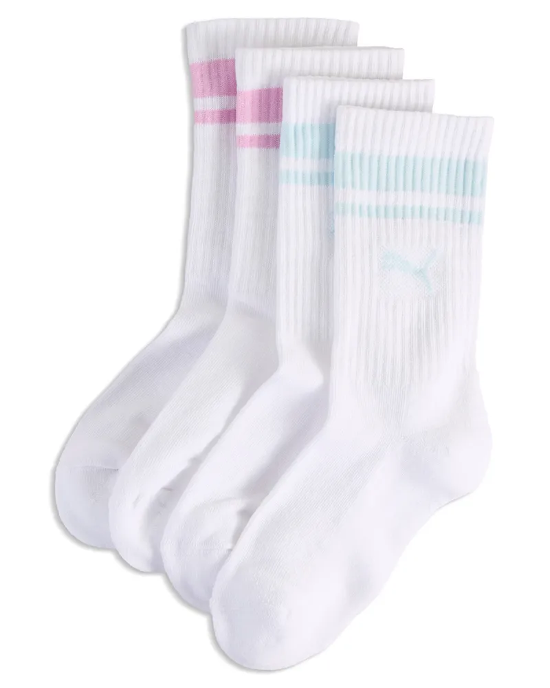 Puma Crew-Socken Kinder (2er-Pack), Accessoires, Weiß Weiß