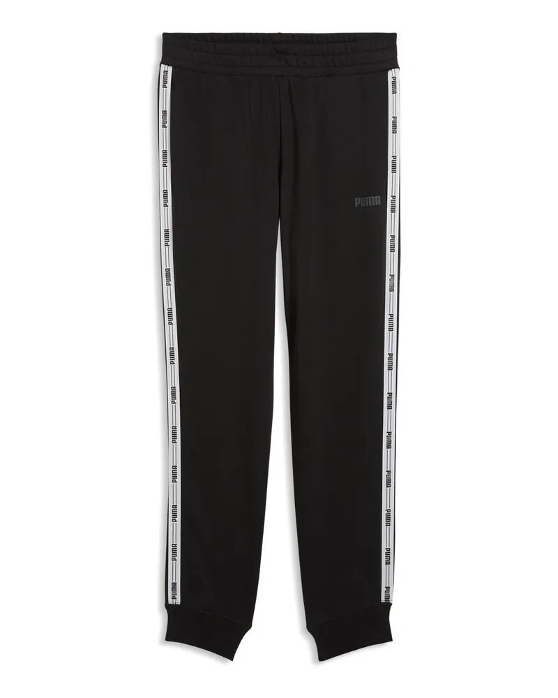 Puma Tape Jogginghose Damen, Kleidung, Schwarz Schwarz