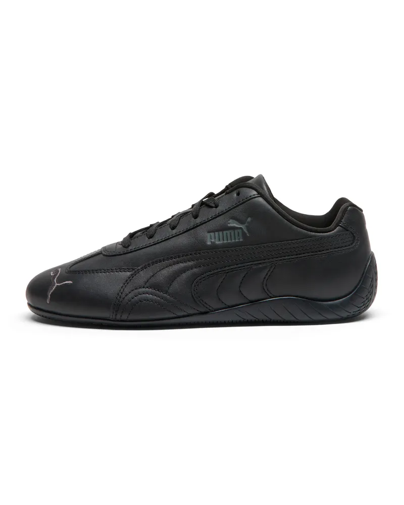 Puma Speedcat Full Leather Sneakers Unisex, Schuhe, Schwarz Schwarz