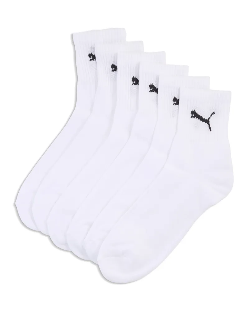 Puma Kurze Crew-Socken Unisex (3er-Pack), Kleidung, WeiÃŸ Weiãÿ