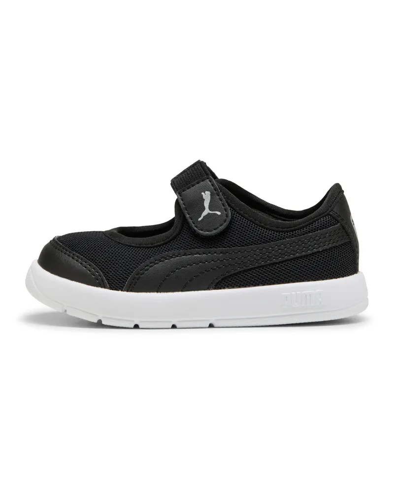 Puma Courtflex v3 Lina Sneakers Baby, Schuhe, Schwarz Schwarz