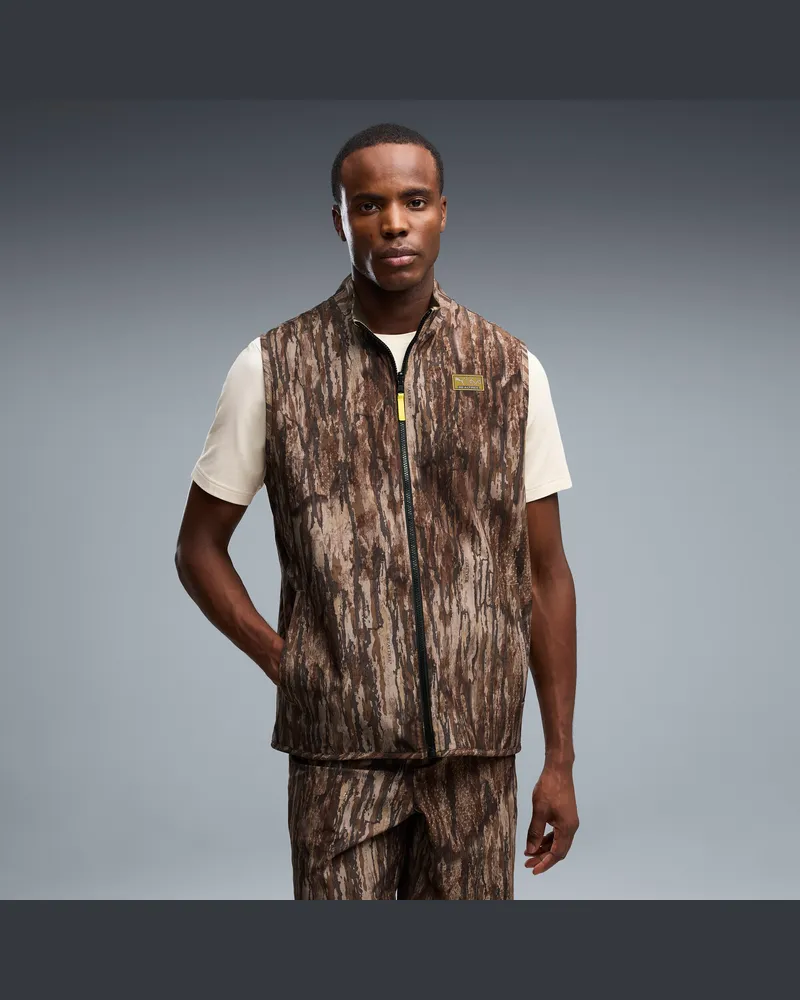 Puma x REALTREE Weste Herren, Kleidung, Grün Grün