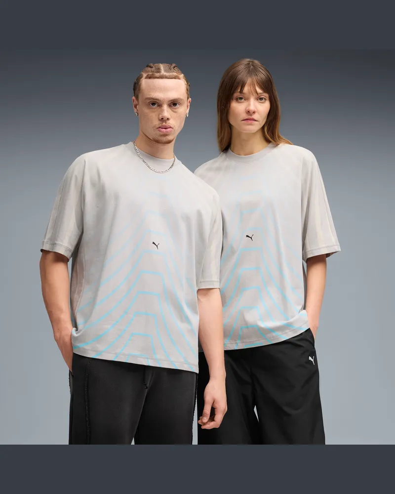 Puma CLRT Graphic T-Shirt Unisex, Kleidung, Grau Grau