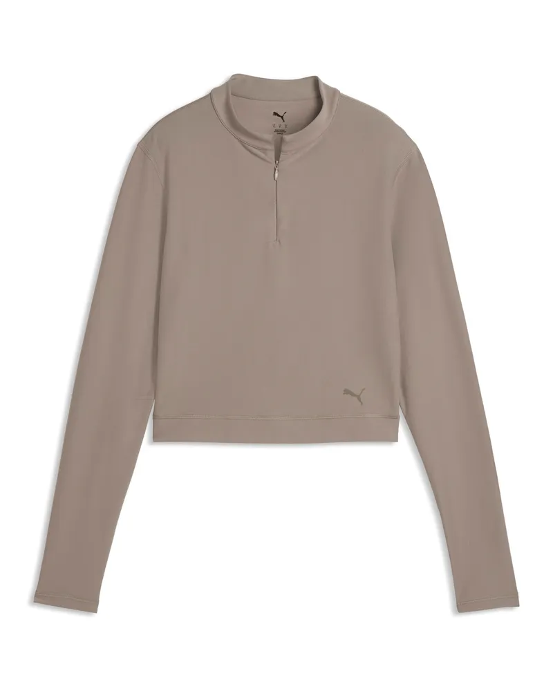 Puma CLOUDSPUN Langarmshirt Damen, Accessoires Beige