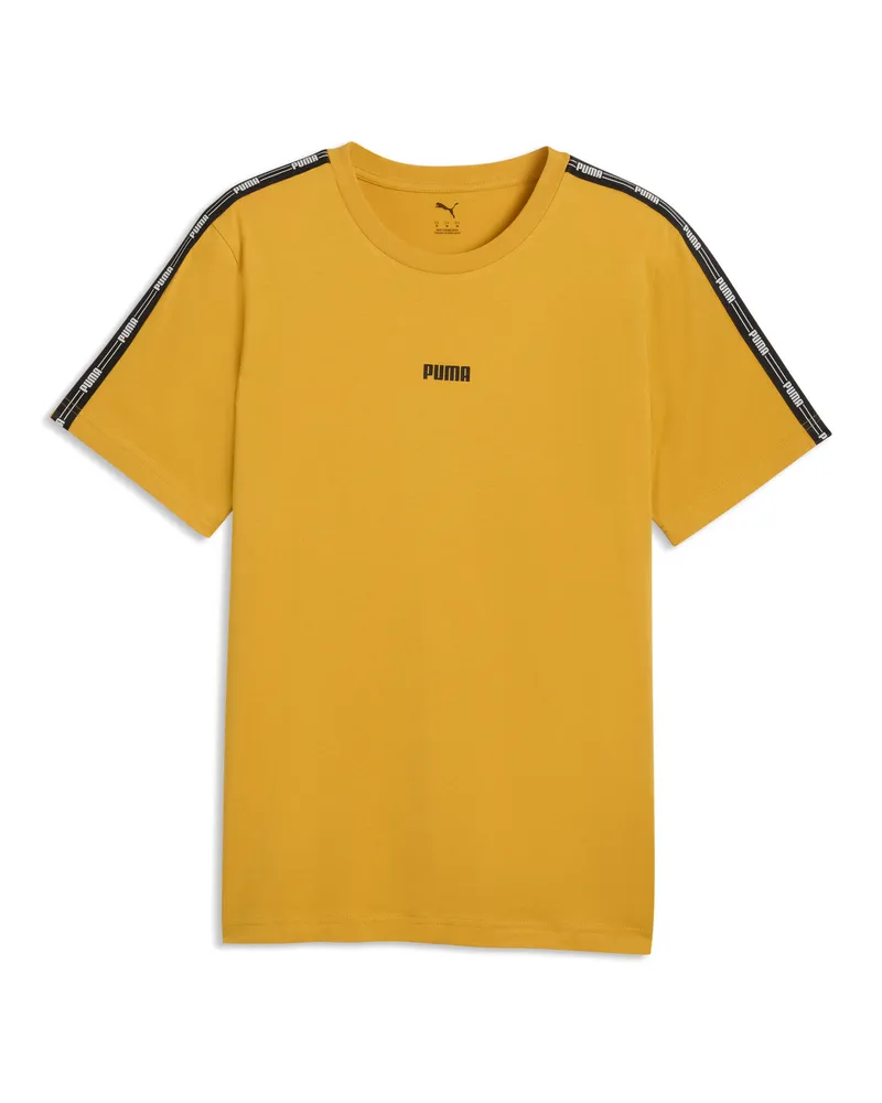 Puma Tape T-Shirt Herren, Kleidung, Gelb Gelb