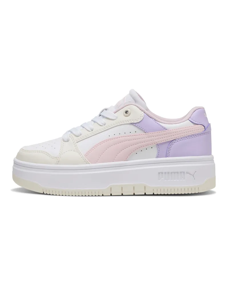 Puma Rebound Femme Low Sneakers Damen, Schuhe, Weiß Weiß