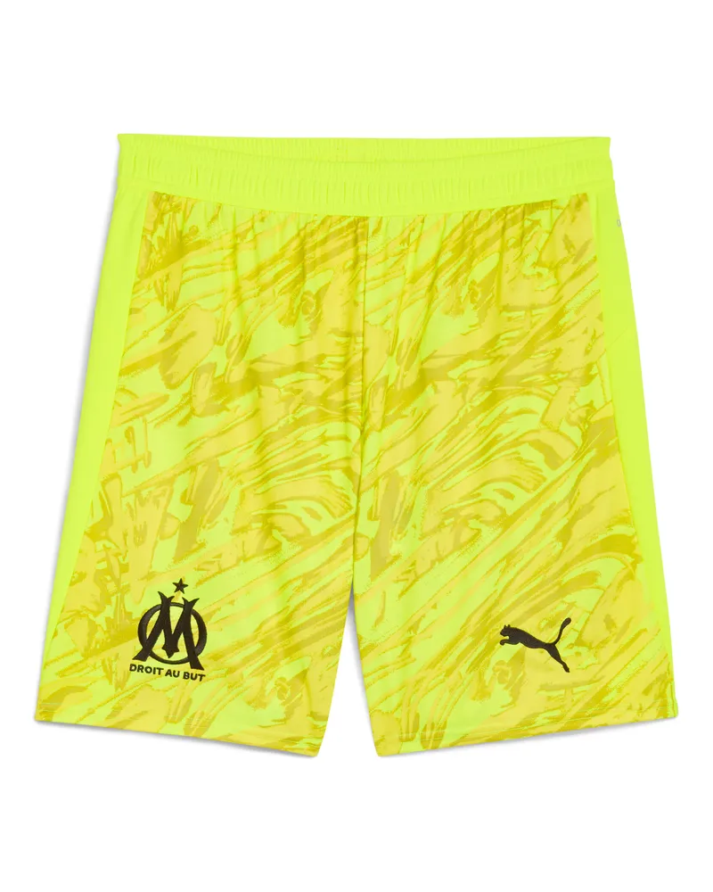 Puma Olympique de Marseille 25/26 Torwartshorts Herren, Accessoires, Gelb Gelb