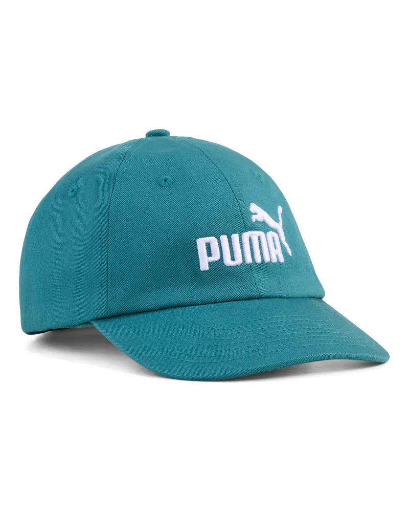 Puma Essentials No.1 Logo Baseball-Cap Teenager, Accessoires, GrÃ¼n Grã¼n