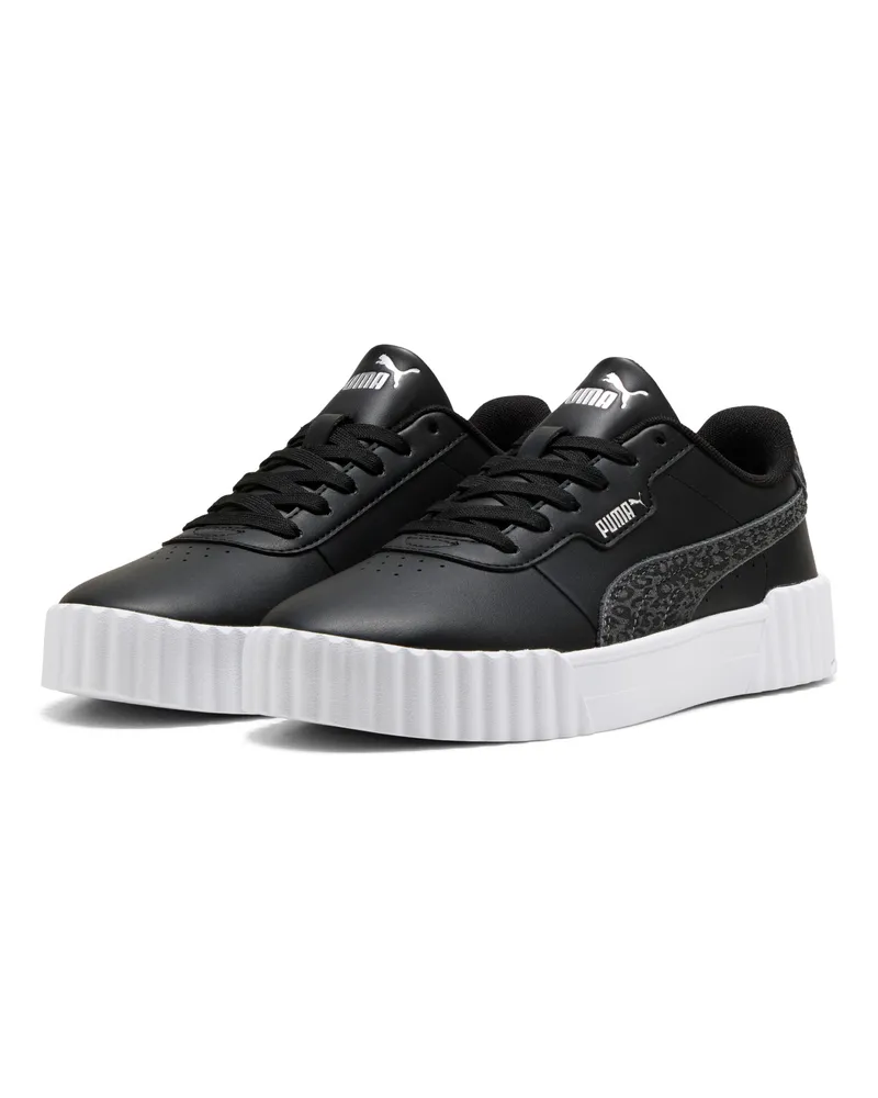 Puma Carina 3.0 Feline Sneakers Damen, Accessoires, Schwarz Schwarz