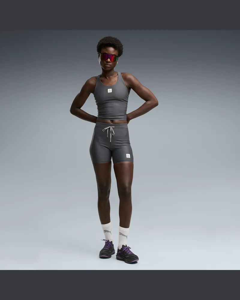 Puma x SAYSKY Radlerhose Damen, Kleidung, Grau Grau