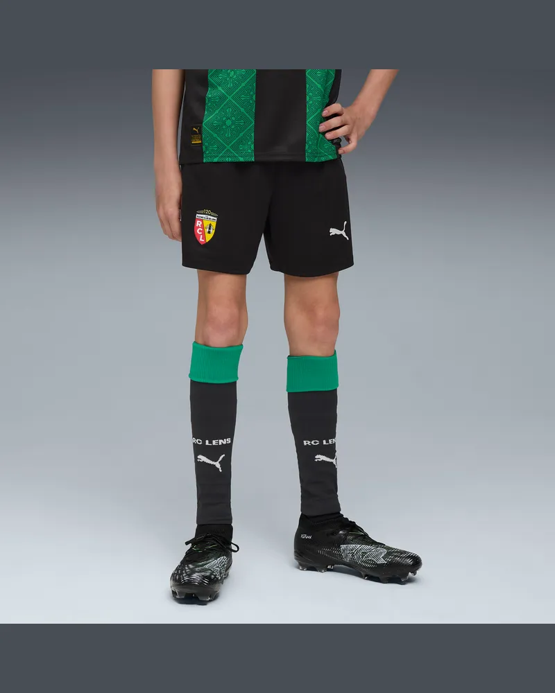 Puma RC Lens 25/26 Shorts Teenager, Kleidung, Schwarz Schwarz