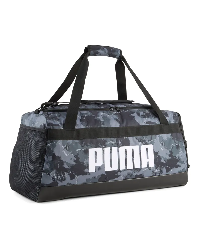 Puma Challenger 58L Mittelgroße Sporttasche mit Allover-Print, Accessoires, Schwarz Schwarz