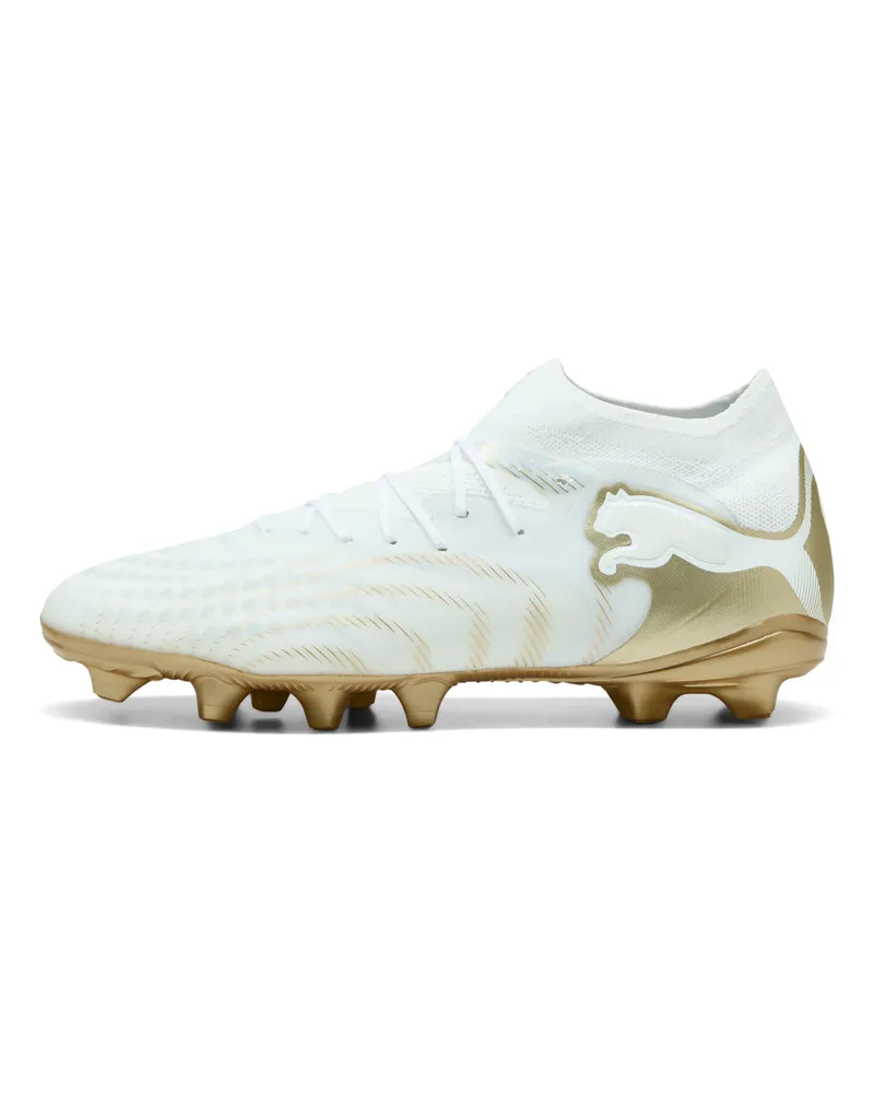 Puma FUTURE 9 PRO FG/AG Fußballschuhe Unisex, Schuhe, Weiß Weiß