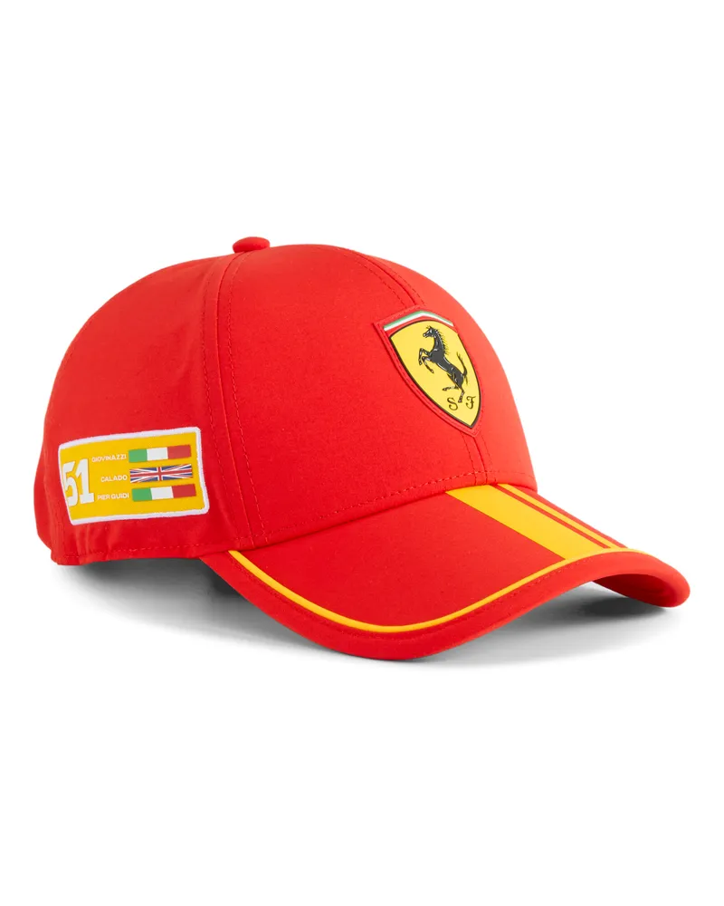 Puma x SCUDERIA FERRARI HYPERCAR Replica Le Mans Baseball-Cap, Accessoires, Rot Rot