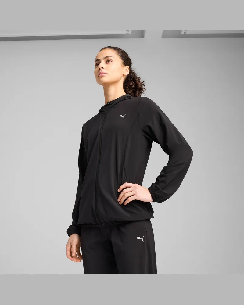 Puma VELOCITY Laufjacke Damen, Kleidung, Schwarz Schwarz