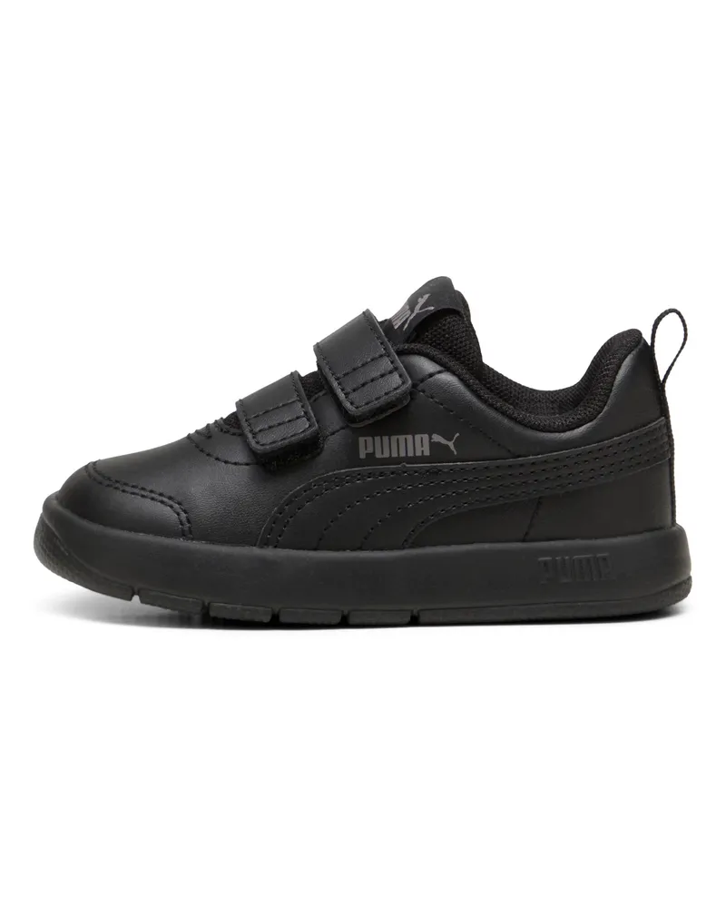 Puma Courtflex V3 Sneakers Kleinkinder, Schuhe, Schwarz Schwarz