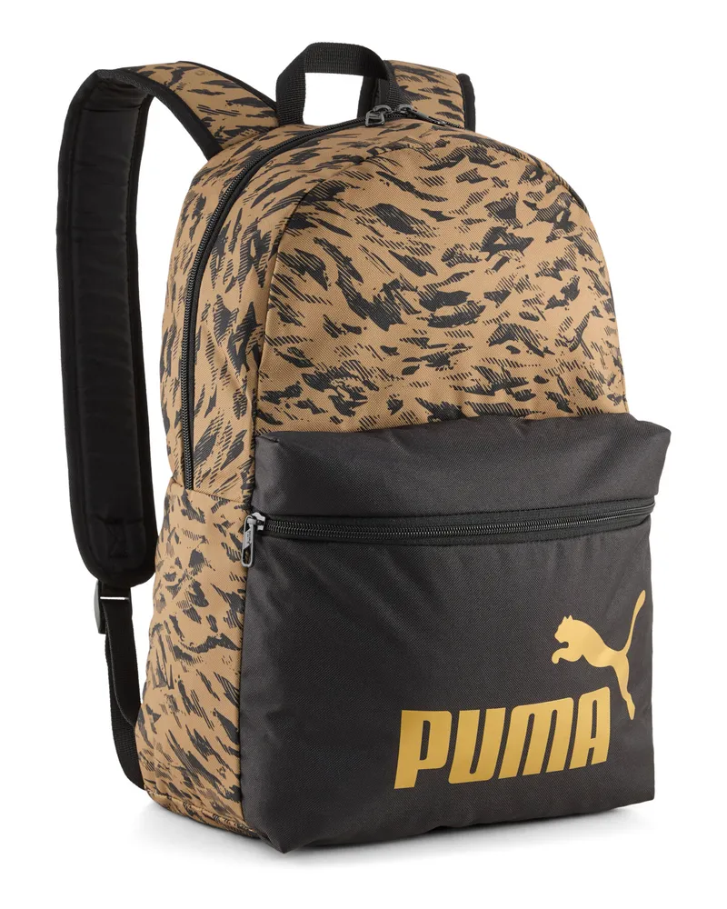 Puma Phase 22 l Rucksack mit Allover-Print, Accessoires, Schwarz Schwarz