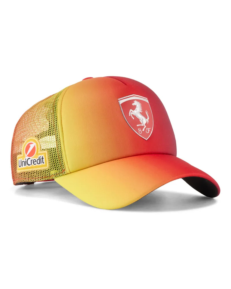 Puma Scuderia Ferrari UK Hamilton Trucker Cap, Accessoires, Rot Rot