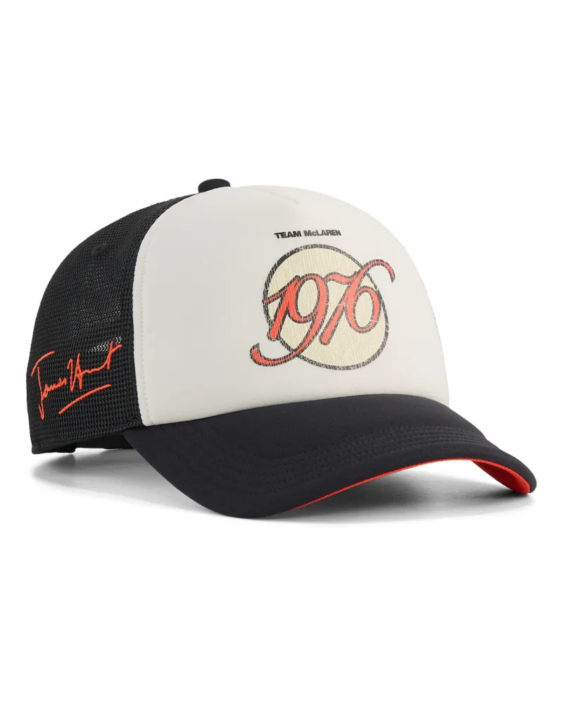 Puma McLAREN RACING James Hunt Trucker Cap, Accessoires, Weiß Weiß