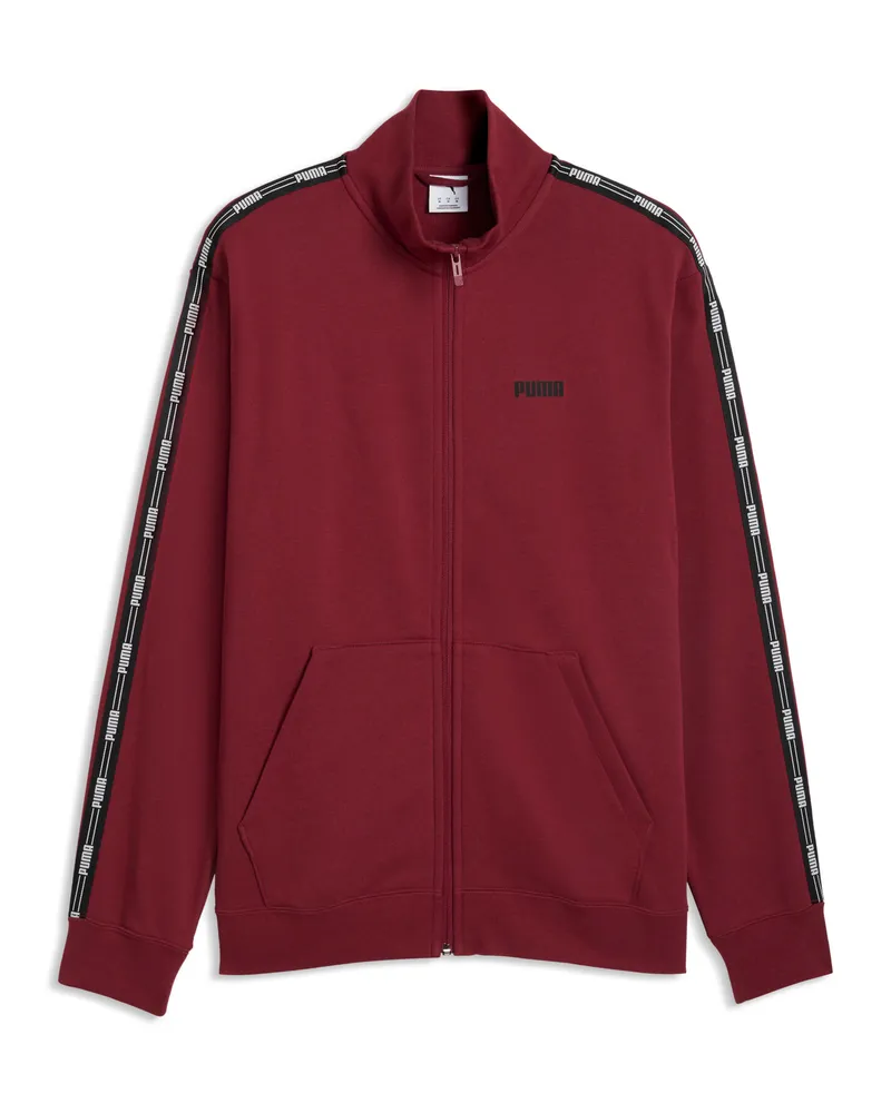 Puma Tape Trainingsjacke Herren, Kleidung, Rot Rot