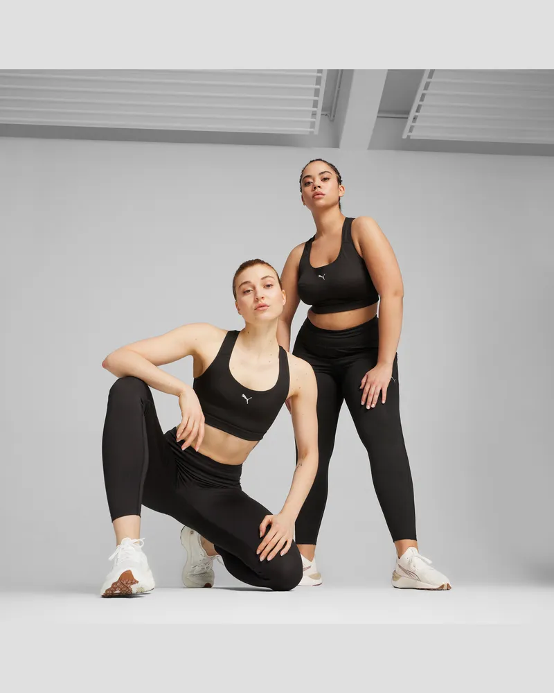 Puma 4KEEPS RUN BH, Kleidung, Schwarz Schwarz