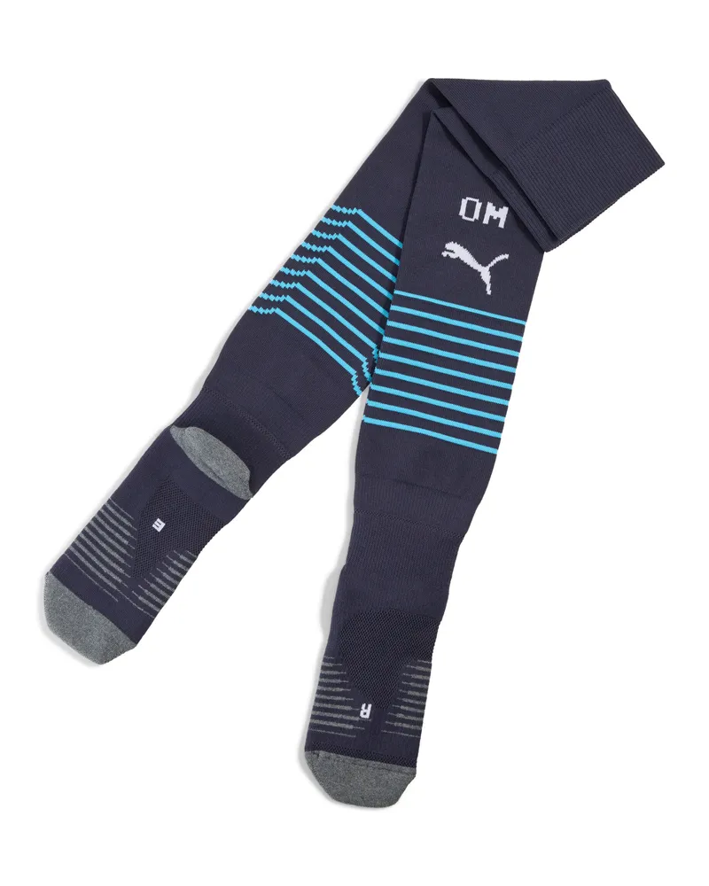 Puma Olympique de Marseille 25/26 Socken Herren, Kleidung, Blau Blau