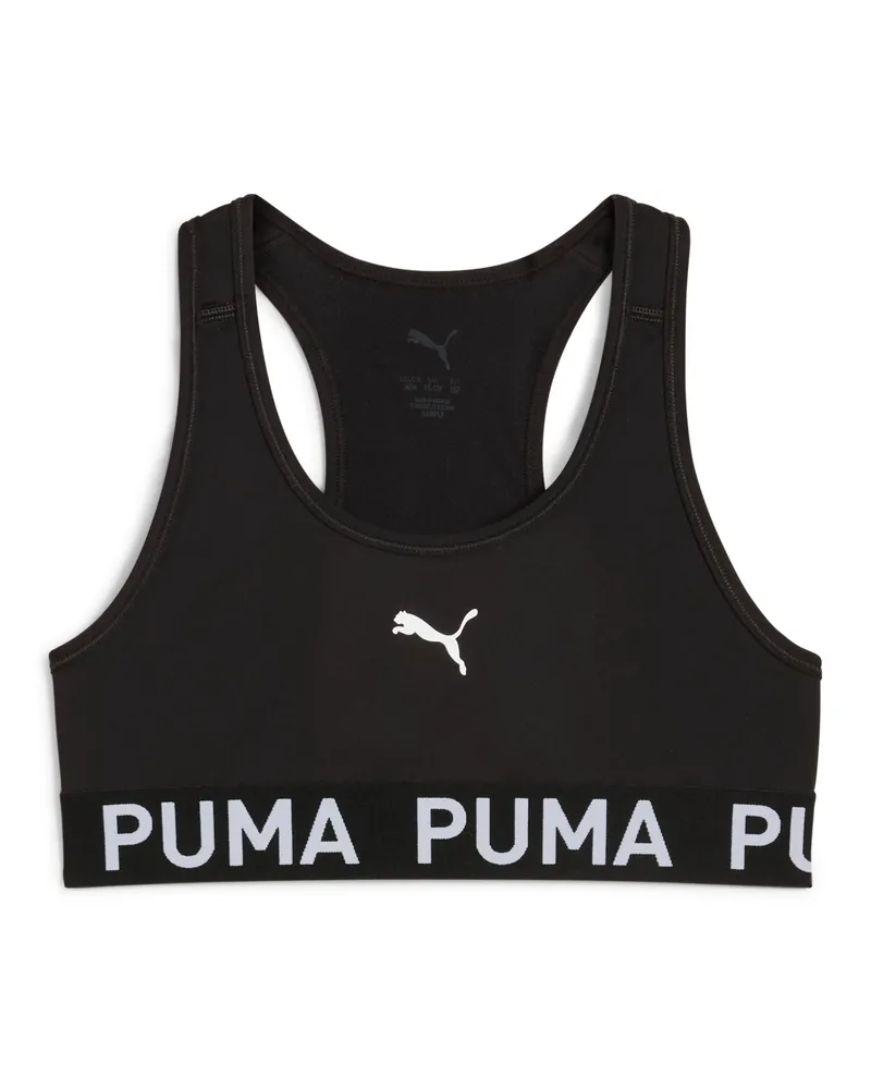 Puma STRONG BH Teenager, Kleidung, Schwarz Schwarz