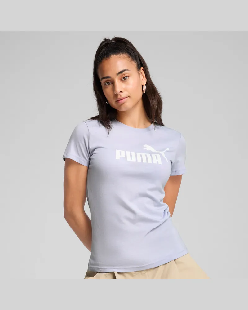 Puma ESS No. 1 Logo T-Shirt Damen, Kleidung, Blau Blau