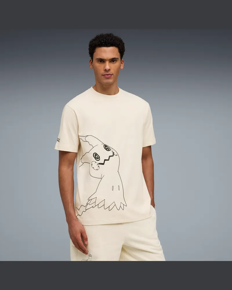 Puma x POKÉMON Relaxed Graphic T-Shirt Herren, Kleidung, Weiß Weiß