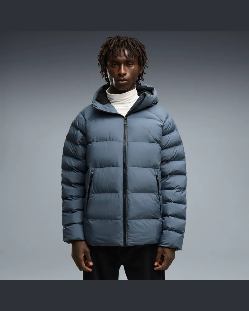 Puma Mono Kapuzenjacke Herren, Kleidung, Blau Blau