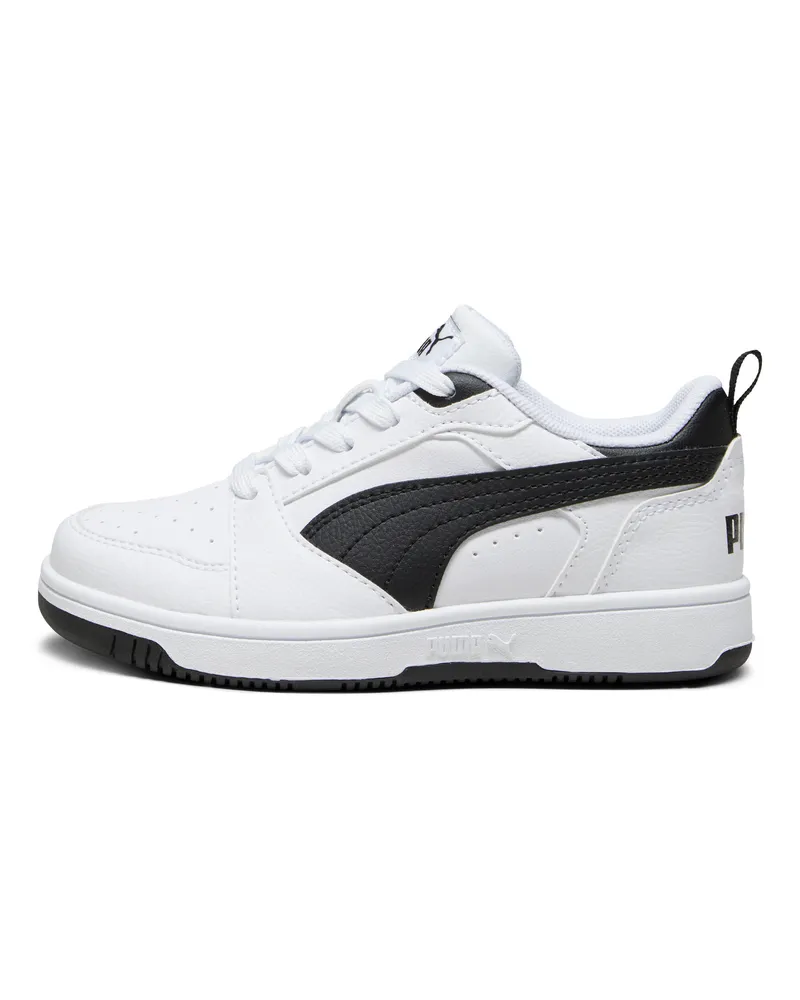 Puma Rebound V6 Lo Sneakers Kinder, Schuhe, WeiÃŸ Weiãÿ