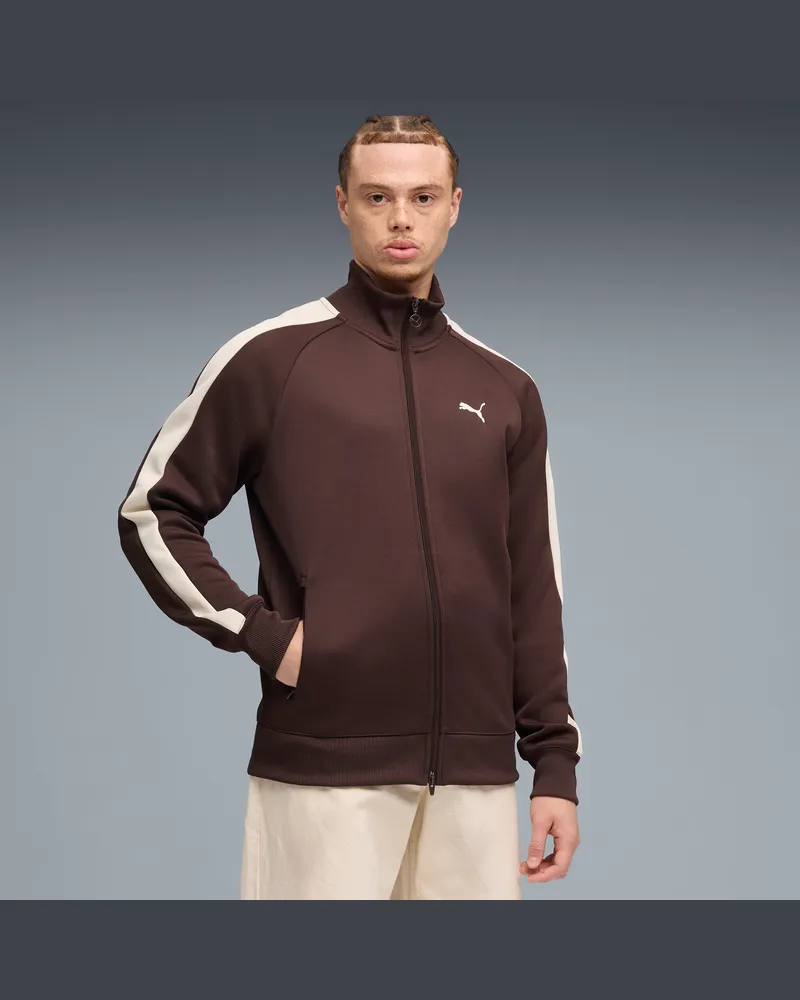 Puma T7 ALWAYS ON Trainingsjacke Herren, Kleidung, Braun Braun