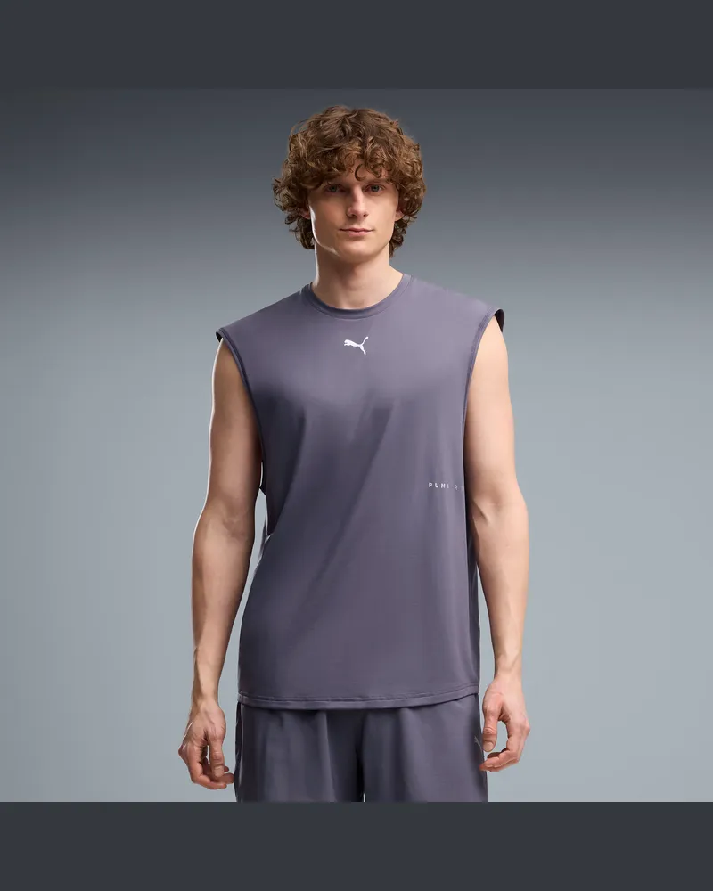 Puma Brightstride CLOUDSPUN Relaxed Ärmelloses Top Herren, Kleidung, Grau Grau