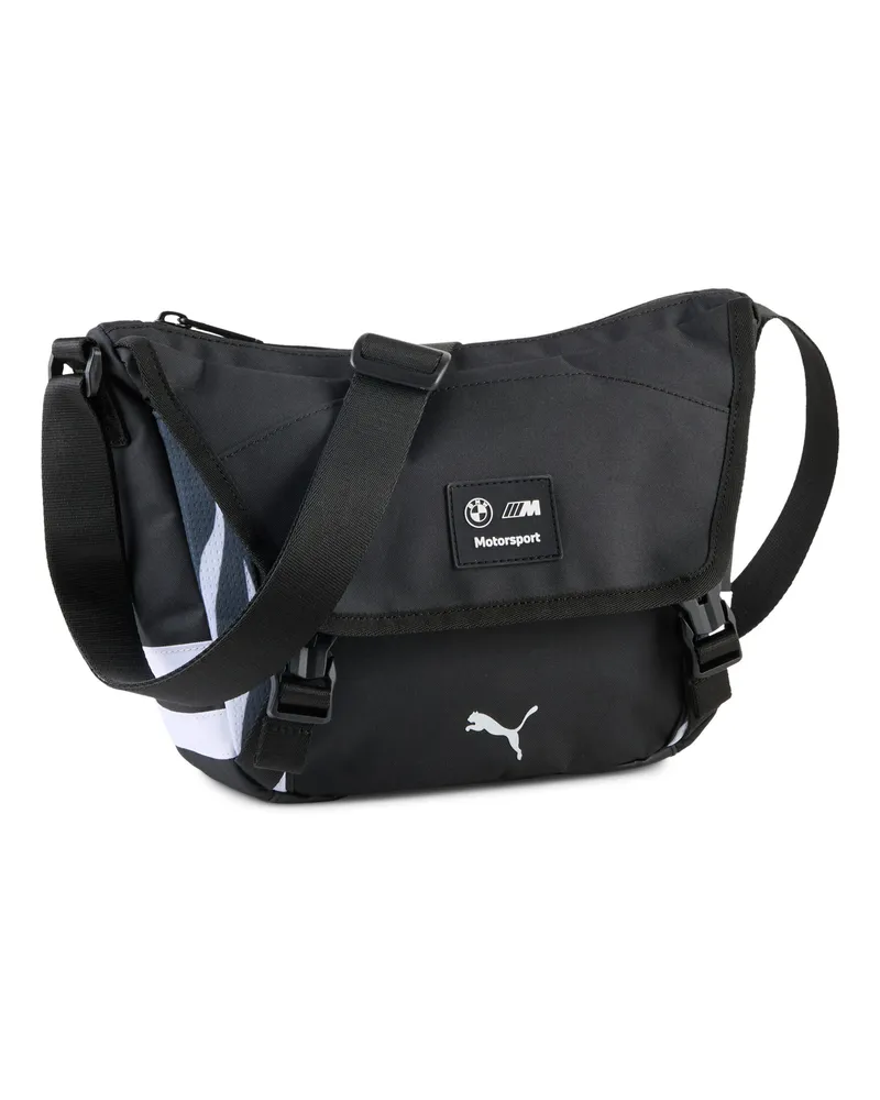 Puma BMW M Motorsport Lifestyle 5 l Kleine Messenger-Bag, Accessoires, Schwarz Schwarz