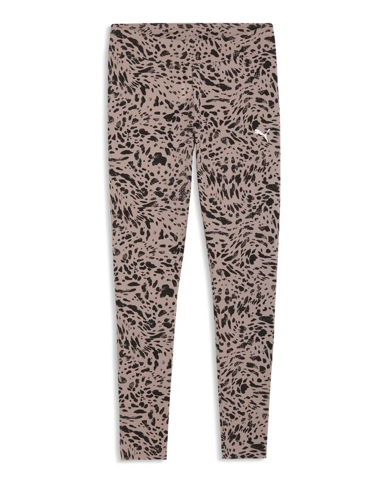 Puma Essentials Graphics Animal Bedruckte Leggings Damen, Accessoires Beige