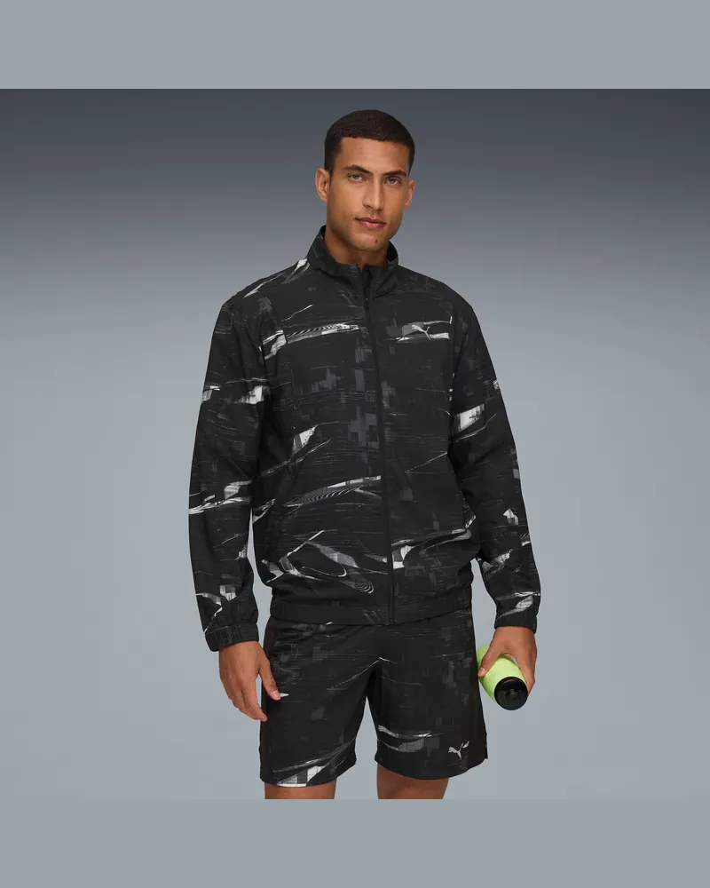 Puma RUN VELOCITY Jacke Herren, Kleidung, Schwarz Schwarz