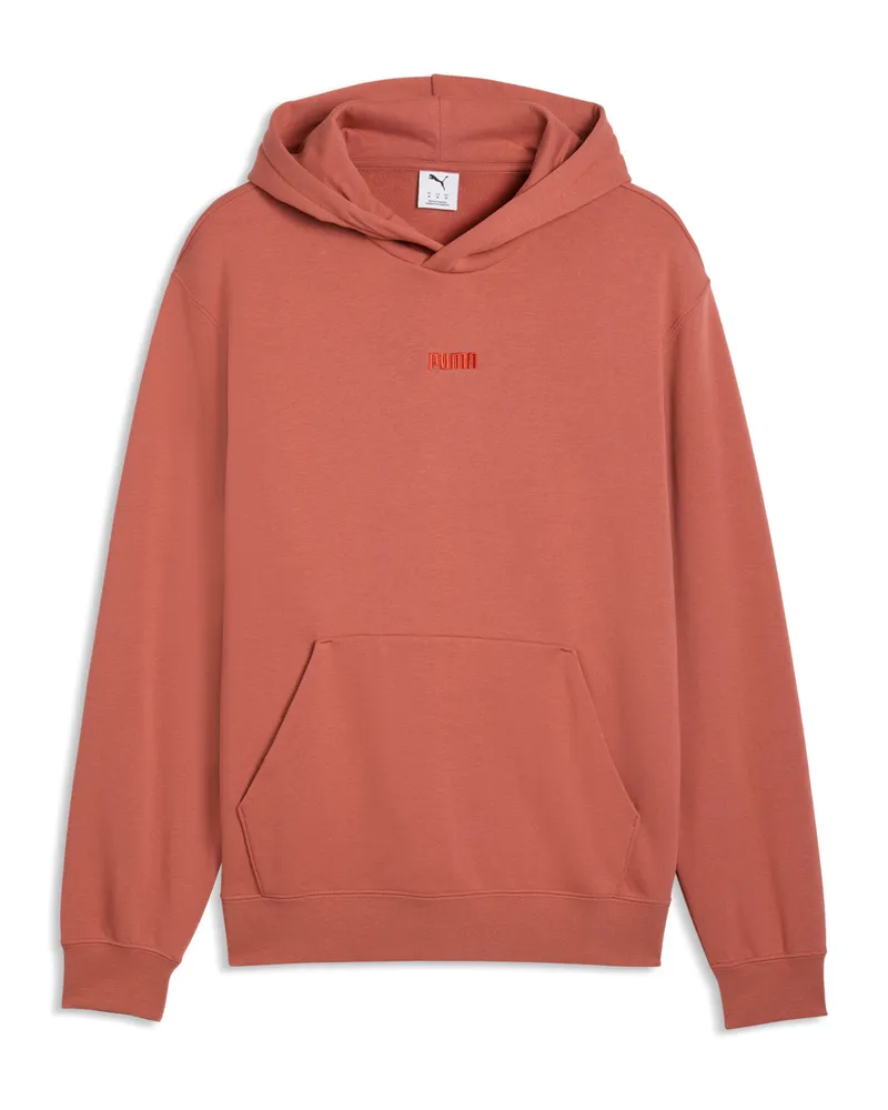 Puma Essentials Elevated Hoodie Herren, Kleidung, Rot Rot