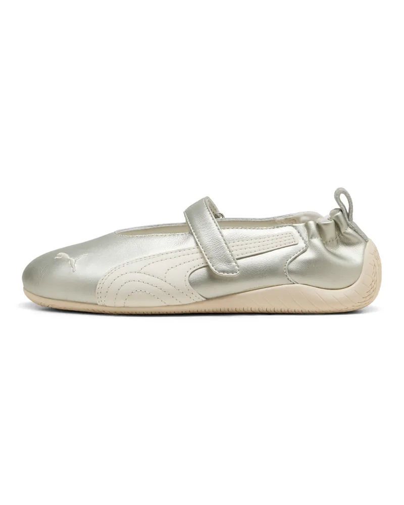 Puma Speedcat Ballet Fleur Metallisch Sneakers Damen, Schuhe Beige