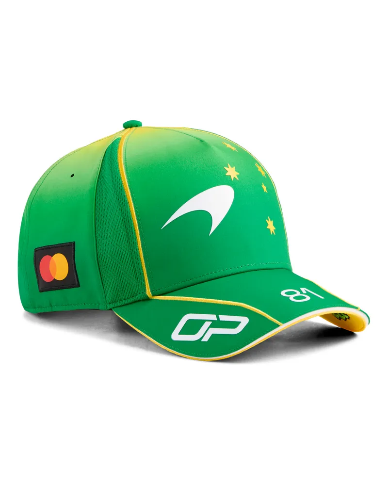 Puma x McLAREN RACING Replica Australia Piastri Baseball-Cap, Accessoires, Grün Grün
