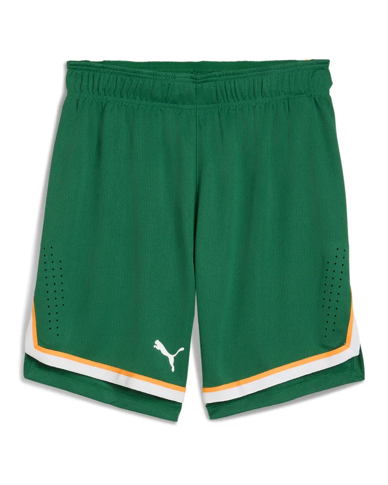 Puma BC Zalgiris Kaunas Basketball-Heimshorts Herren, Accessoires, Grün Grün