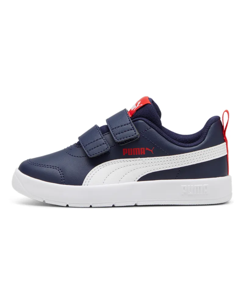 Puma Courtflex V3 Sneakers Kinder, Schuhe, Blau Blau