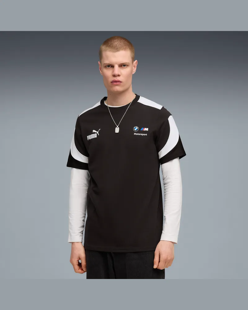 Puma BMW MMS MT7+ T-Shirt Herren, Kleidung, Schwarz Schwarz