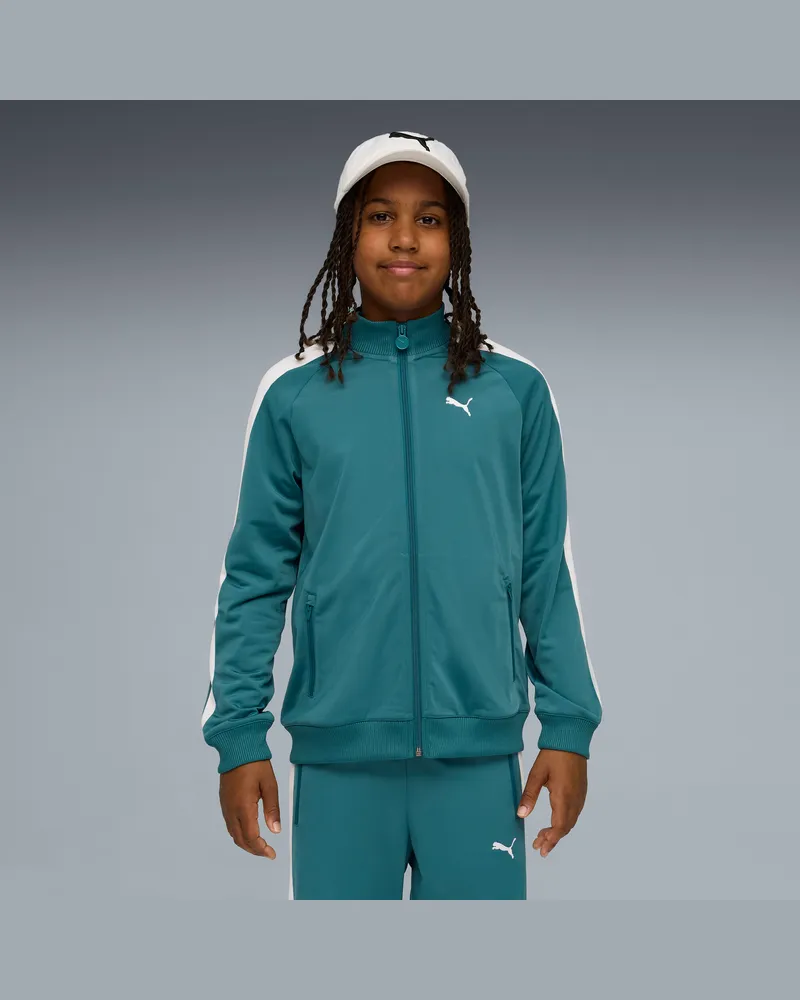 Puma T7 ALWAYS ON Trainingsjacke Teenager, Kleidung, GrÃ¼n Grã¼n