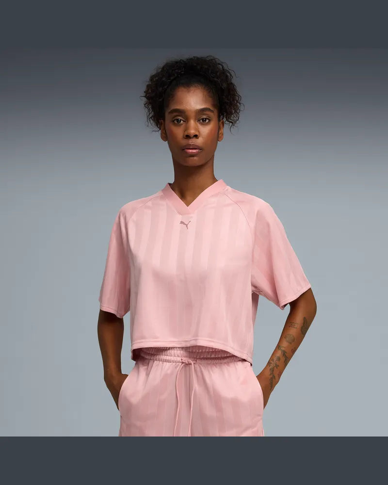 Puma League Relaxed Trainingsshirt Damen, Kleidung, Rosa Rosa