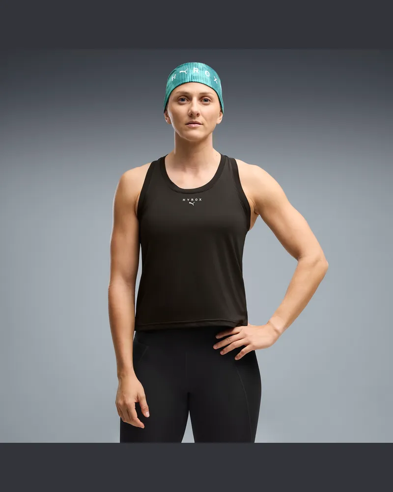 Puma x HYROX PWRMODE Tanktop Damen, Kleidung, Schwarz Schwarz